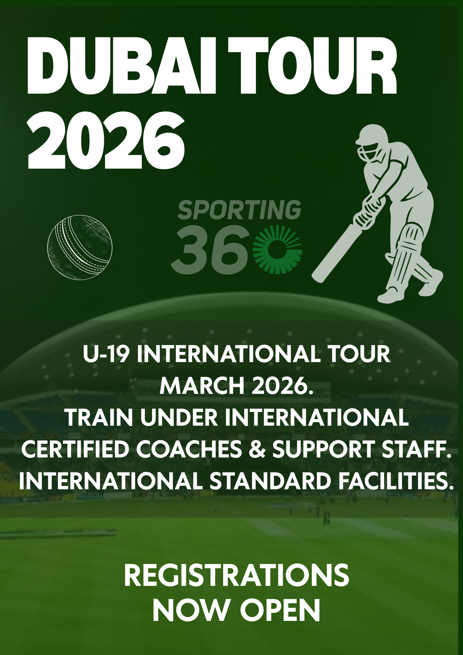 Poster Dubai Tour 2025